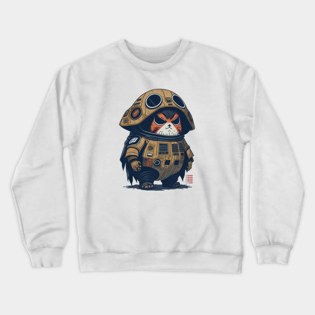 Rebel Porgy Fighter Crewneck Sweatshirt by Squidoink